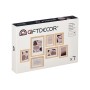 Marco de Fotos GiftDecor SF5014-7 Natural Madera MDF Madera de eucalipto (6 Unidades)