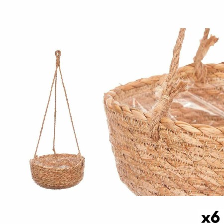 Set de pots GiftDecor LR23067 Naturel alfa 21 x 11,5 x 21 cm 23 x 13 x 23 cm 26 x 15 x 26 cm