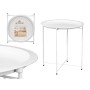 Mesa Auxiliar Plegable GiftDecor WR4405.1 Blanco 46,8 x 50,2 x 46,8 cm (4 Unidades)