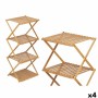 Estantería GiftDecor CH68220-5 2 Natural Bambú 40 x 92,5 x 33,2 cm (4 Unidades)