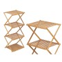 Estantería GiftDecor CH68220-5 2 Natural Bambú 40 x 92,5 x 33,2 cm (4 Unidades)