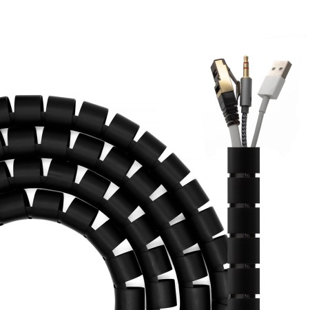 Organizador de Cables Aisens A151-0604 Negro Plástico