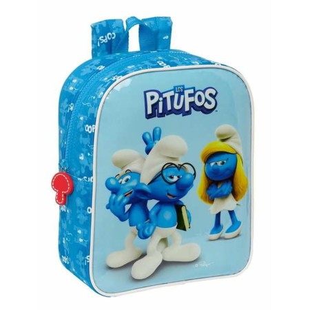 Mochila Infantil The Smurfs Azul 22 x 27 x 10 cm