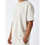 Camiseta de Manga Corta Hombre Project X Paris 2410124 Beige