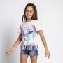 T shirt à manches courtes Enfant Stitch Rose