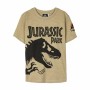 Camiseta de Manga Corta Infantil Jurassic Park Verde