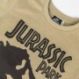 Camiseta de Manga Corta Infantil Jurassic Park Verde