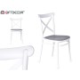 Chaise Ibergarden PC-175 Blanc Gris 4 Unités