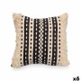 Coussin GiftDecor 4737 Noir Beige 45 x 15 x 45 cm (6 Unités)