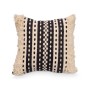 Cojín GiftDecor 4737 Negro Beige 45 x 15 x 45 cm (6 Unidades)