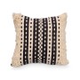 Coussin GiftDecor 4737 Noir Beige 45 x 15 x 45 cm (6 Unités)