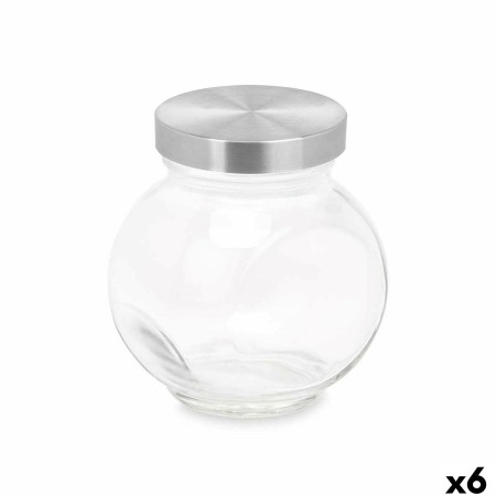 Tarro de galletas Vivalto CW-74-3/TH6 Transparente Vidrio 180 ml 7 x 8 x 6 cm (6 Unidades)