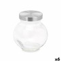 Tarro de galletas Vivalto CW-74-3/TH6 Transparente Vidrio 180 ml 7 x 8 x 6 cm (6 Unidades)