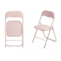 Silla Plegable GiftDecor 10923 Rosa 43 x 46 x 78 cm 88 x 6 x 45 cm (6 Unidades)