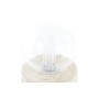 Décoration lumineuse DKD Home Decor Naturel Bois (8 x 8 x 17 cm)