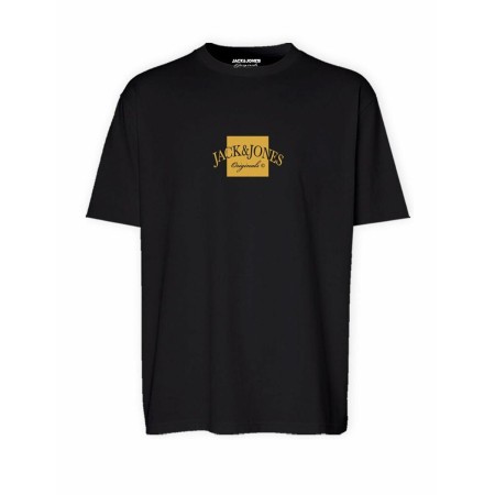 T-shirt à manches courtes homme Jack & Jones JORBOSTON TEE SS 12277888 Noir