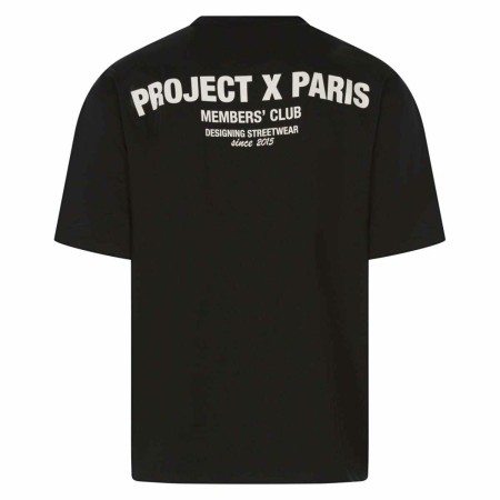 Camiseta de Manga Corta Hombre Project X Paris 2410124 Negro