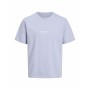 T-shirt à manches courtes homme Jack & Jones JORVESTERBRO TEE SS 12240121 Violet