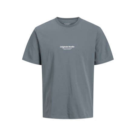 Camiseta de Manga Corta Hombre Jack & Jones JORVESTERBRO TEE SS 12240121 Gris