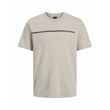 T-shirt à manches courtes homme Jack & Jones JCOFUSION FULL BRANDING 12273120 Gris