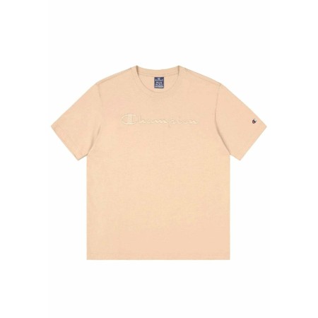 Camiseta de Manga Corta Hombre Champion 220273 NATL Beige