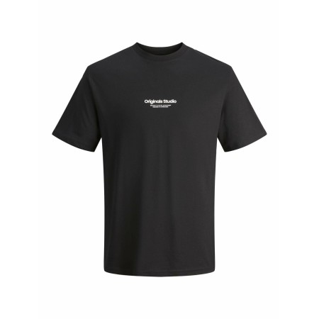 Camiseta de Manga Corta Hombre Jack & Jones JORVESTERBRO TEE SS 12240121 Negro