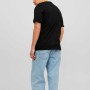 T-shirt à manches courtes homme Jack & Jones JORVESTERBRO TEE SS 12240121 Noir