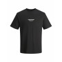 Camiseta de Manga Corta Hombre Jack & Jones JORVESTERBRO TEE SS 12240121 Negro