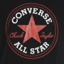 T shirt à manches courtes Enfant Converse CONVERSE CHUCK PATCH TEE 468992 K25 Noir