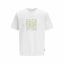 T-shirt à manches courtes homme Jack & Jones JCOTARMAC CAMO FRONT TEE 12273239 Blanc