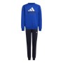 Chándal Infantil Adidas JUNIOR ESSENTIALS BIG LOGO FLEECE TRACKSUIT IV7307 Azul