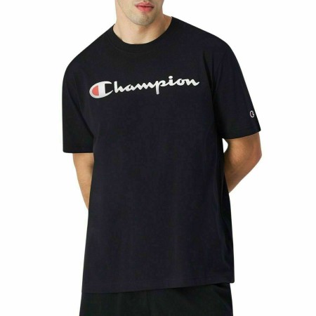 Camiseta de Manga Corta Hombre Champion SS TEE 220256 Negro