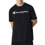 Camiseta de Manga Corta Hombre Champion SS TEE 220256 Negro