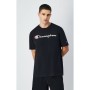 Camiseta de Manga Corta Hombre Champion SS TEE 220256 Negro