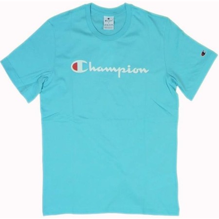 Camiseta de Manga Corta Hombre Champion SS TEE 220256 Azul