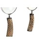 Loupe DKD Home Decor Verre Métal Résine (10 x 2 x 23 cm) (3 Unités)