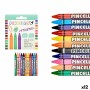 Ceras de colores Pincello 45928 (12 Unidades)