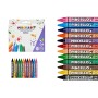Crayons gras de couleur Pincello 45930 (12 Unités)