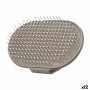 Brosse pour Chiens Mascow 335 Gris 13 x 3,5 x 10 cm (12 Unités)