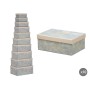 Boîte Décorative Pincello 64 Crème Carton (2 Unités)
