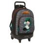 Mochila Escolar con Ruedas My Hero Academia Negro 33 x 45 x 22 cm