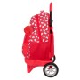 Mochila Escolar Hello Kitty Iconic Blanco Rojo 33 x 45 x 22 cm