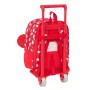 Mochila Escolar Hello Kitty Iconic Blanco Rojo 22 x 27 x 10 cm