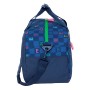 Bolsa de Deporte Benetton Damero Azul marino 50 x 26 x 20 cm