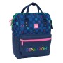Mochila Escolar Benetton benetton Azul marino 27 x 40 x 19 cm