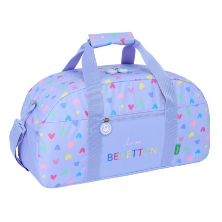 Sac de sport Benetton Lila Lila 50 x 26 x 20 cm