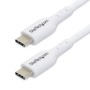 Câble USB-C Startech USB2CC2MNCWHE Blanc 2 m