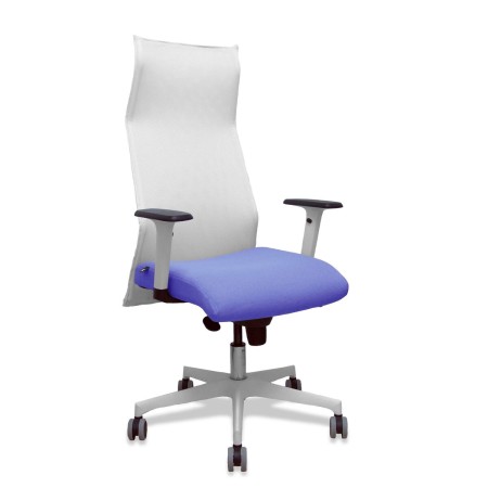 Chaise de Bureau P&C 54BR65G Blanc