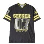 T-shirt à manches courtes homme Harry Potter Hufflepuff Noir