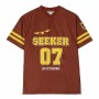 Camiseta de Manga Corta Hombre Harry Potter Gryffindor Rojo Oscuro